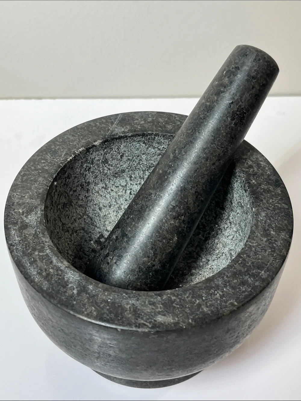 Jamie Oliver by Tefal Solid Granite Stone Mortar & Pestle 6